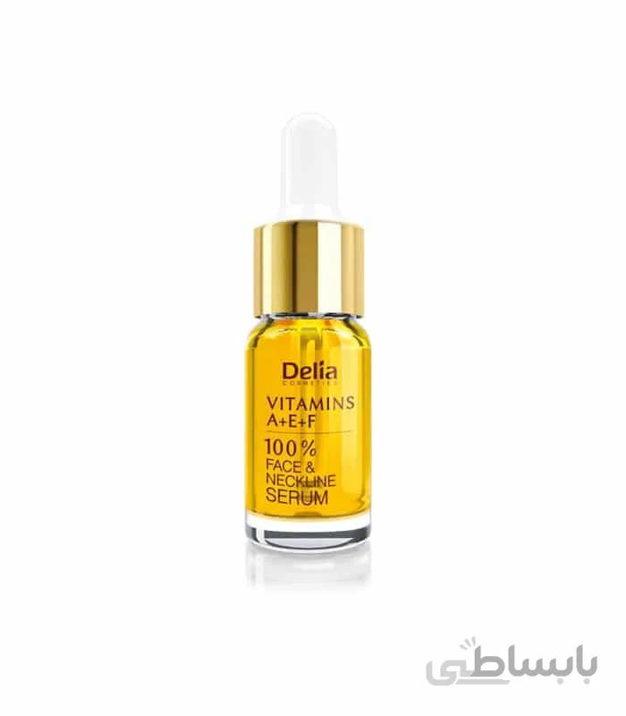 سرم مولتی ویتامین صورت و گردن دلیا لهستان- delia
