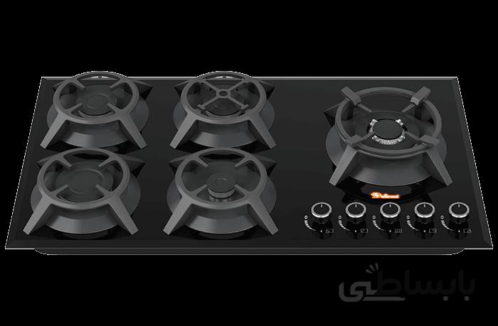 اجاق گاز ۵ شعله شیشه ای داتیس مدل DG533 ا Datees Gas Hob model DG533