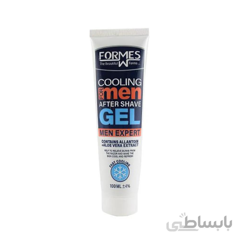 لوسیون پس از اصلاح افترشیو خنک کننده فورمس formes حجم 100 میل مناسب برای پوست های معمولی