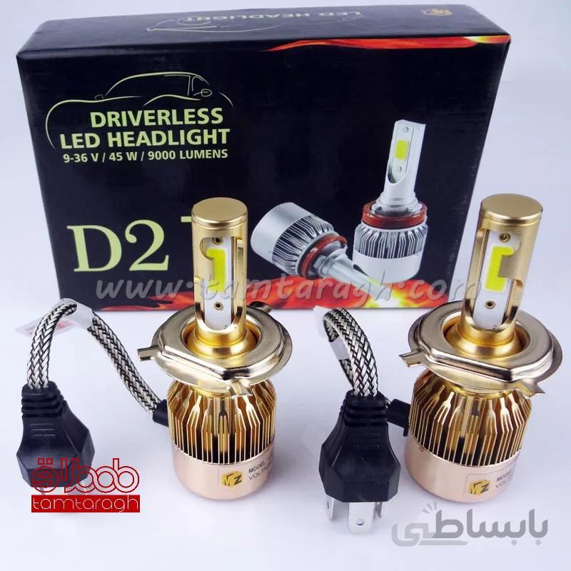 هدلایت مارک D2 پلاس دارای یک سال گارانتی (تمامی پایهها)