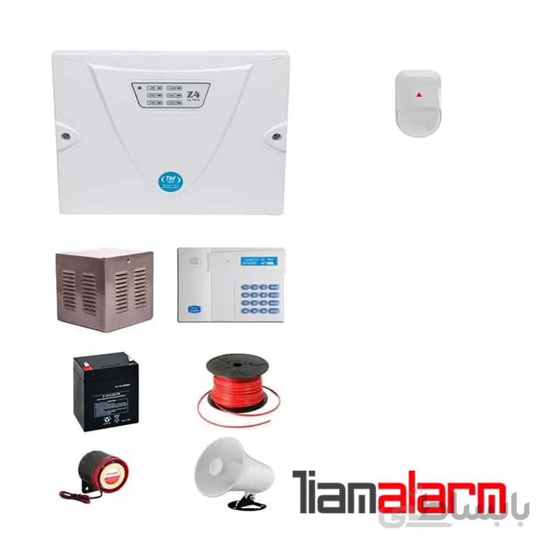 پکیج دزدگیر اماکن باسیم وزنی مدل کلاسیک سیم کارتی و تلفنیCGN1