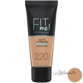 کرم پودر میبلین مدل Fit Me شماره 115