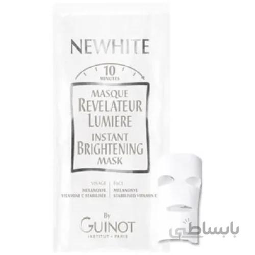 ماسک ورقه ای روشن کننده گینو مدل NEWWHITE حجم 40 میلی لیتر