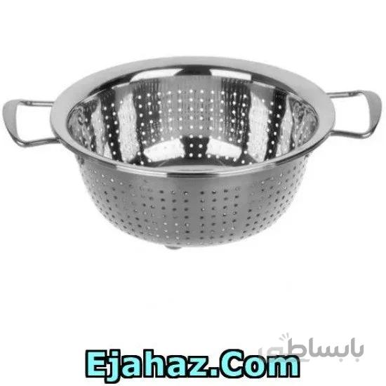 آبکش استیل یونیک دسته دار سایز 28
