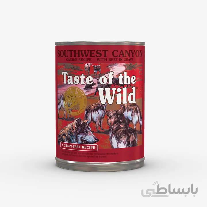 کنسرو سگ برند Taste of the wild مدل Southwest Canyon Canine