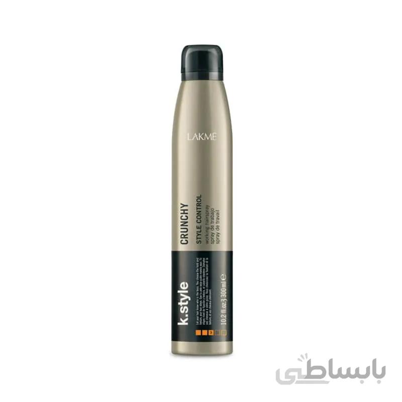 اسپری نگهدارنده مو کرانچی لاکمه شماره 3 Lakme K. Style Crunchy Style Control Working Hairspray 300ml