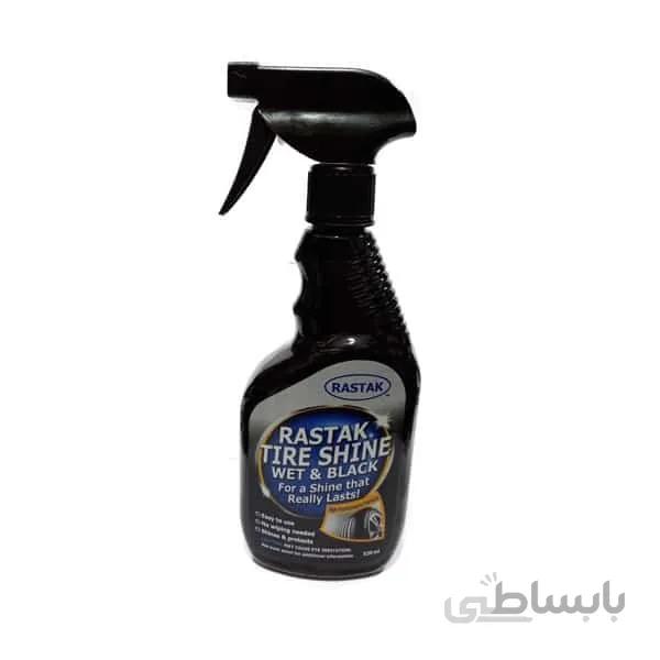 اسپری واکس لاستیک رستاک حجم 530 میلی لیتر