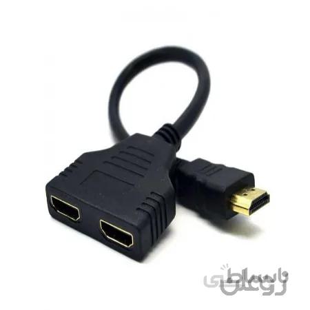 تبدیل ۱ به ۲ HDMI مدل enet