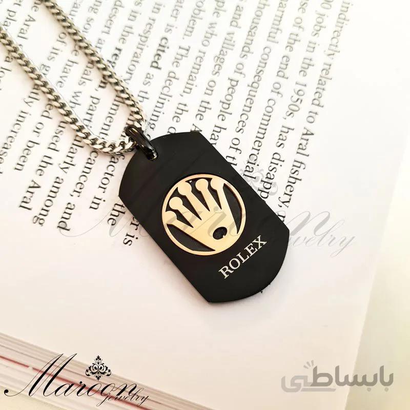 گردنبند مردانه و پسرانه رولکس مارون MM97