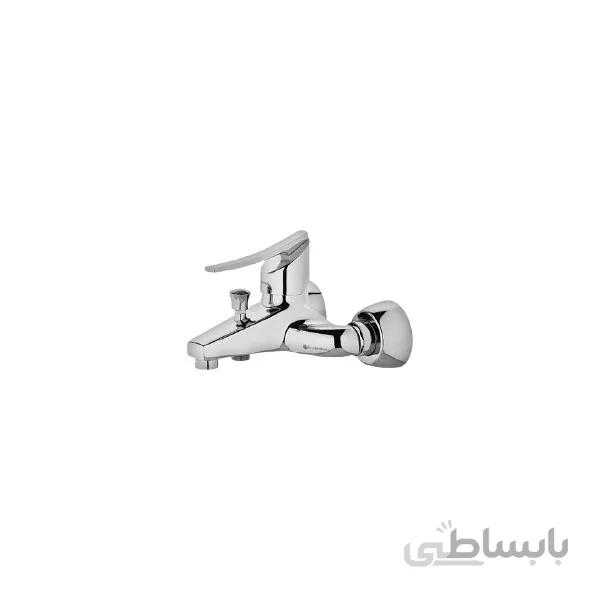 شیر حمام درخشان مدل لوکس