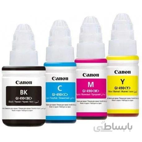 پک 4 رنگ جوهر فابریک پرینتر کانن GI-490