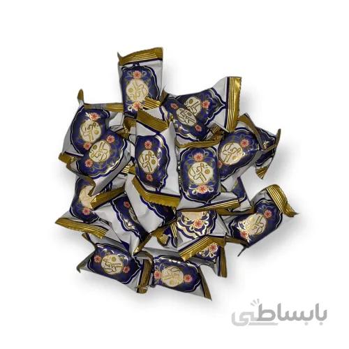 گز کرمانی لقمه ای 18 درصد مخلوط بادام و پسته فله 225 گرم