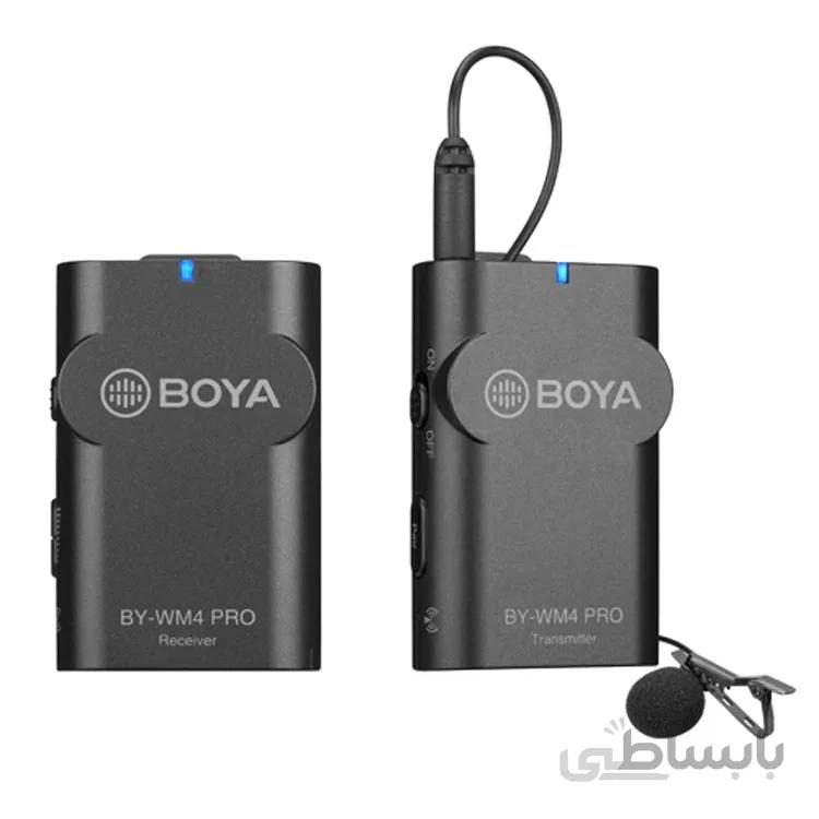 میکروفون یقه ای بیسیم بویا مدل BY-WM4 PRO