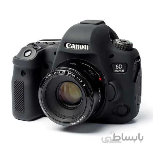 کاور دوربین ژله ای مشکی Canon Eos 6D Mark II cover