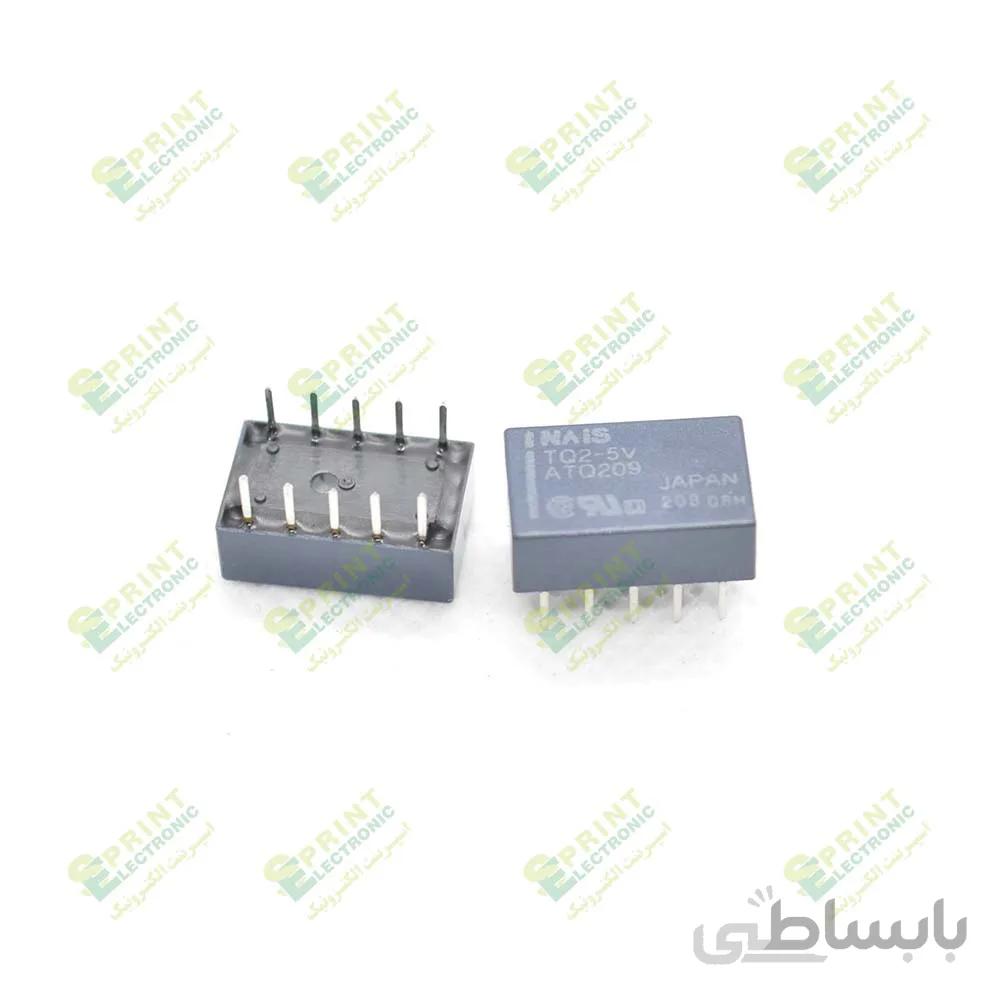 رله 5 ولت مخابراتی 10 پایه 1 آمپر NAIS TQ2-5V