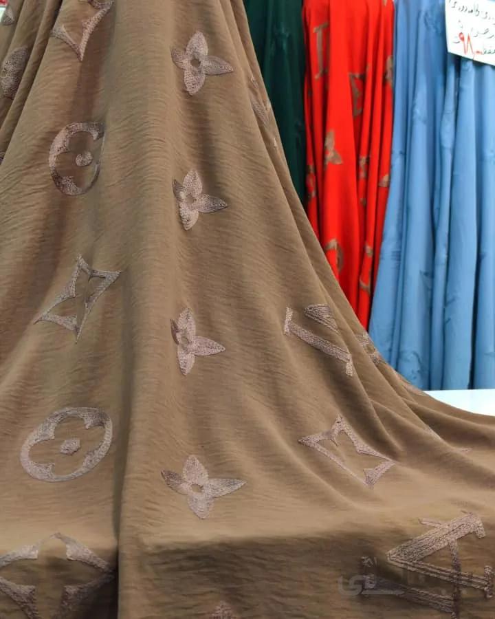 پارچه ابروبادی گلدوزی