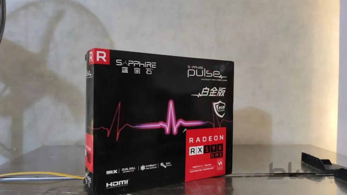 کارت گرافیک like new SAPPHRE Rx 590 GME 8GB