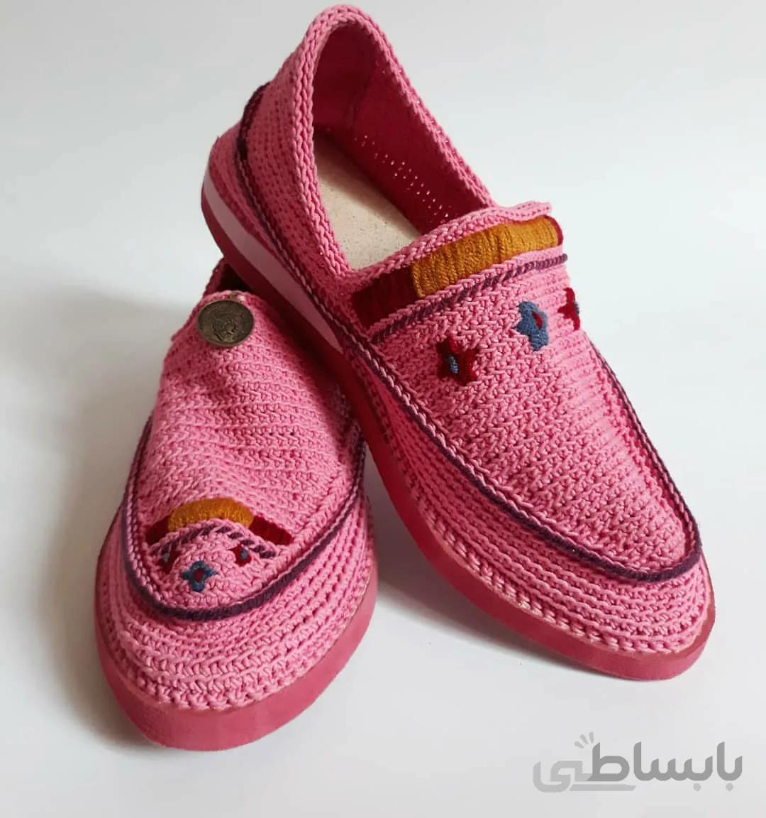 گیوه زنانه طرح ابیانه کد ch-3032