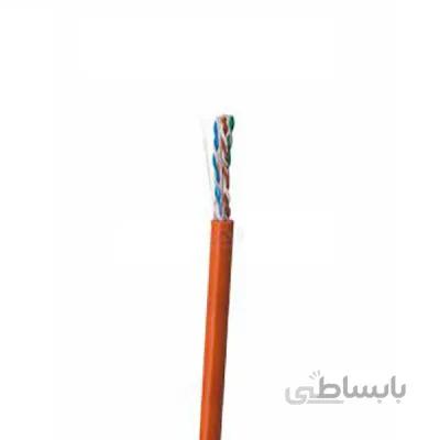 کابل شبکه نگزنس Cat6 SFTP فویلدار و شیلد دار با تست چنل و پرمننت روکش PVC حلقه 500 متری کد N100.633