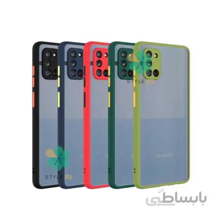 قاب گوشی سامسونگ Galaxy A31 مدل پشت مات محافظ لنزدار ا Camera Lens Protect Hybrid Simple Matte Pc Phone Case for Samsung Galaxy A31