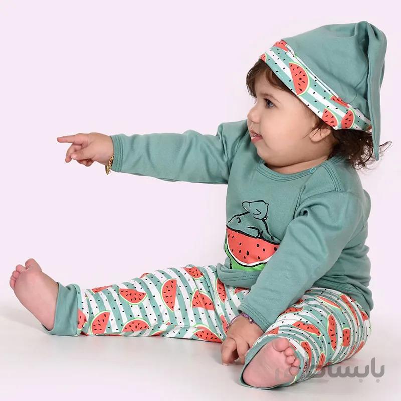 ست بلوز شلوار بچه گانه یلدا طرح دیوالی
