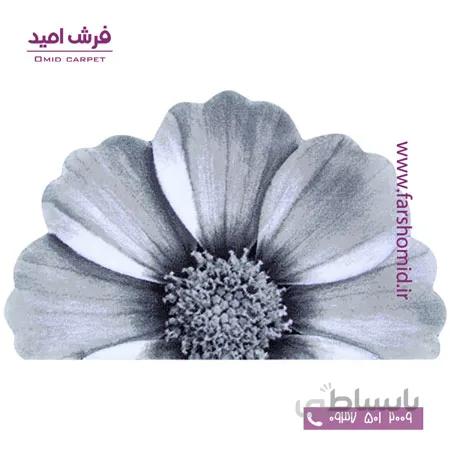 پادری نیم دایره گلپر طوسی زرباف