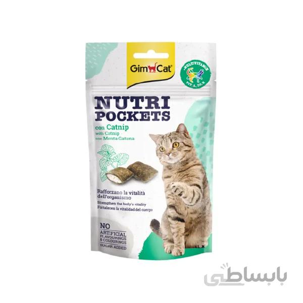 تشویقی گربه با کت نیپ و مولتی ویتامین جیم کت – GimCat Catnip