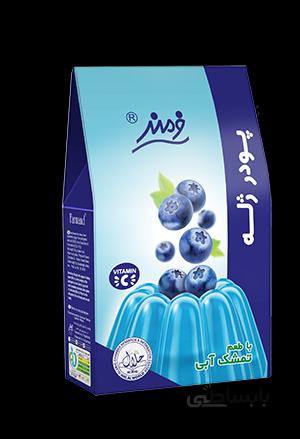 پودر ژله تمشک آبی فرمند مقدار ۱۰۰ گرم