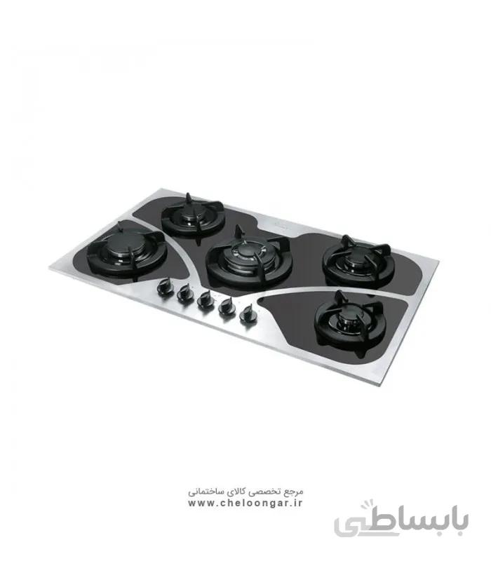 اجاق گاز صفحه ای اخوان 5 شعله مدل G115-HE ا AKHAVAN G115-HE GAS STOVE