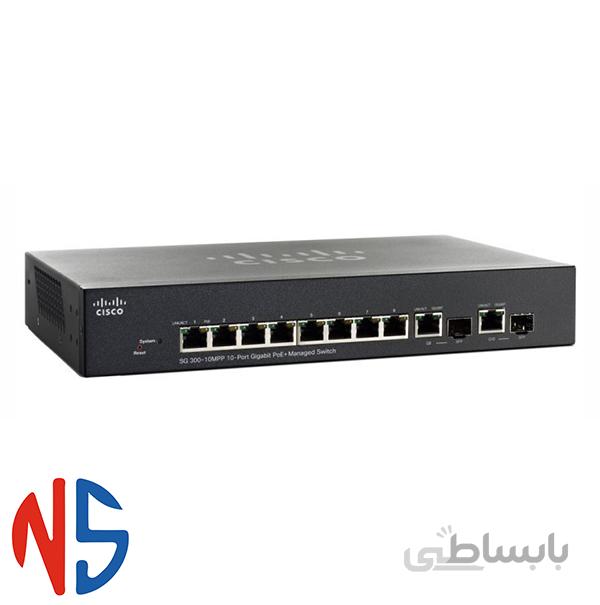 سوییچ SG300-10MPP سیسکو ا Cisco Switch SG300-10MPP