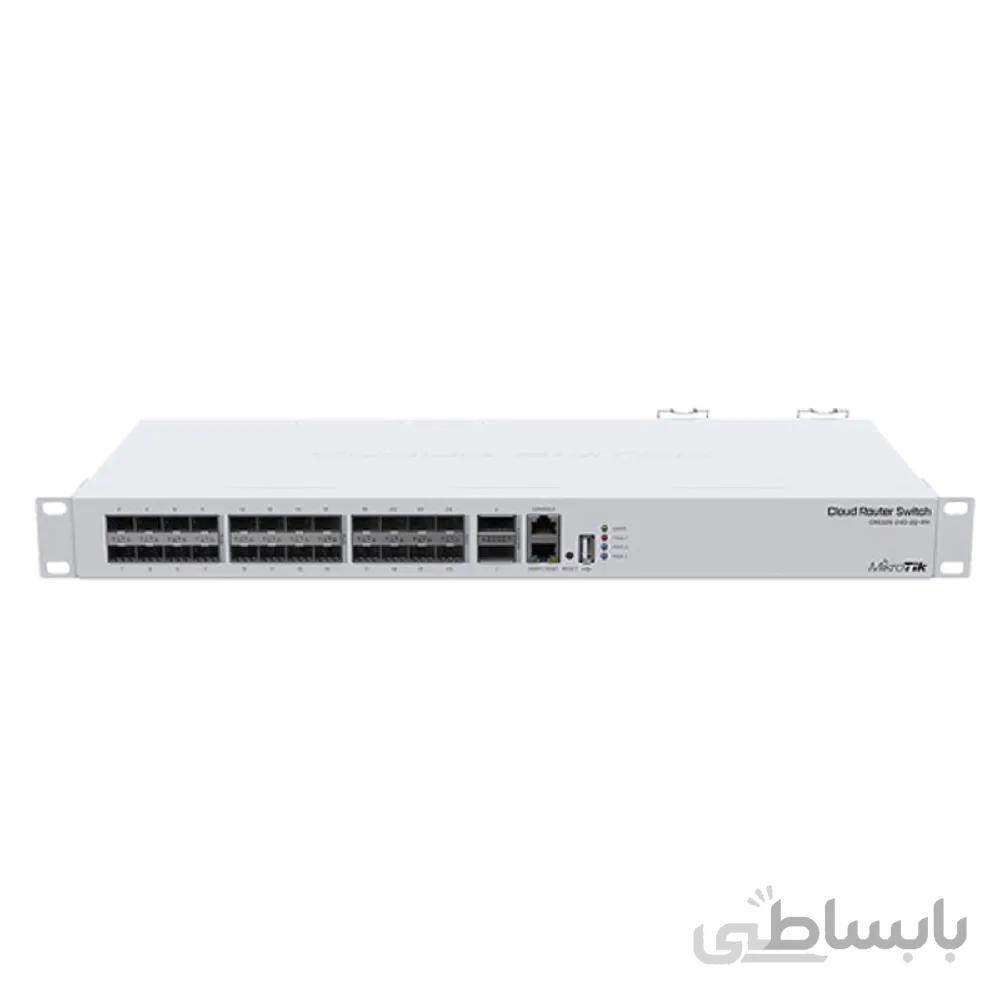 روتر سوئیچ CRS326-24S+2Q+RM میکروتیک ا Mikrotik Router Switch CRS326-24S+2Q+RM