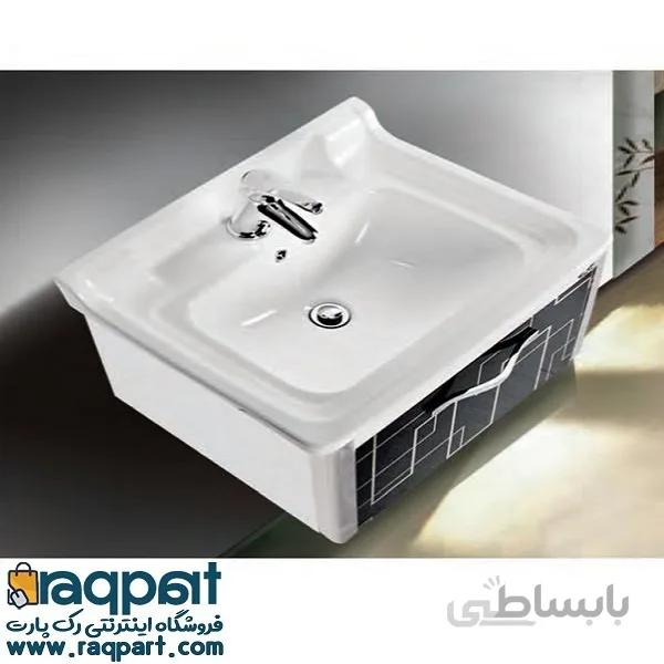 روشویی روکابینتی مروارید مدل تانیا ۶۰