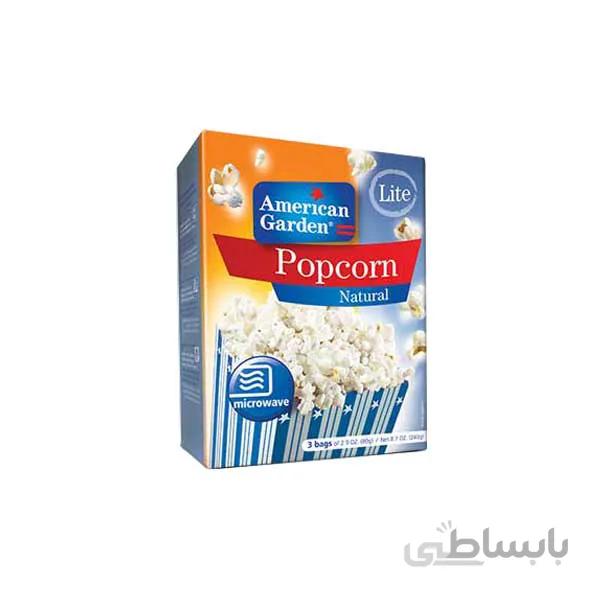 پاپ کورن American Garden ساده رژیمی