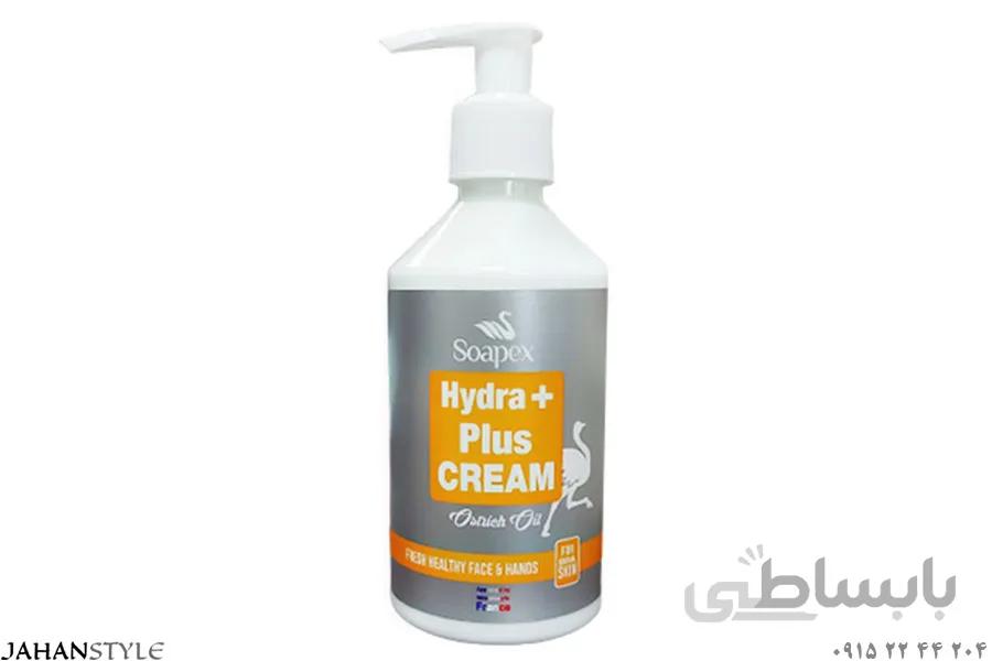 کرم آبرسان پمپی سوپکس با عصاره روغن شترمرغ