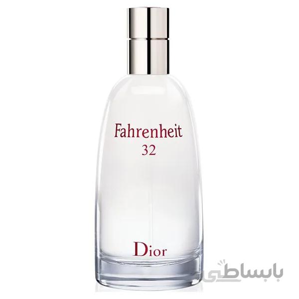 عطر ادکلن مردانه دیور فارنهایت 32 مدل Fahrenheit 32 حجم 100 میل ا Dior Fahrenheit 32 Eau De Toilette For Men 100ml
