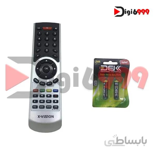 ریموت کنترل ایکس ویژن مدل IE-R1250