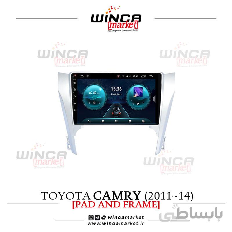 مانیتور اندروید تویوتا کمری 2011-14 S400 پلاس WINCA وینکا مدل RS855