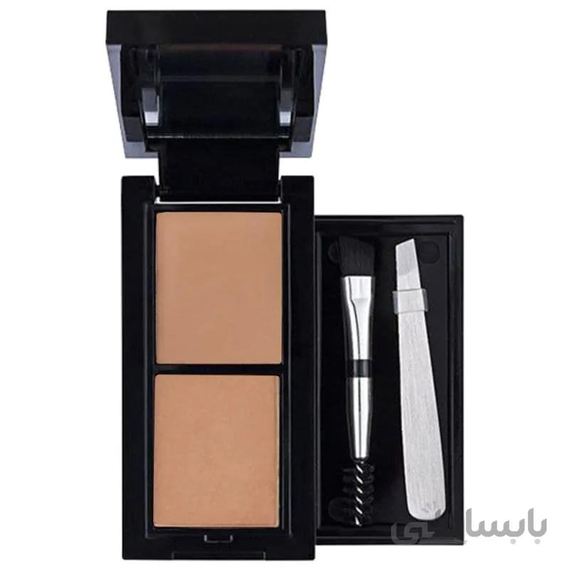 کیت سایه ابرو 2 رنگ فلورمار شماره 20 (Light)