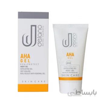 ژل لایه بردار شب AHA 15% دلانو ا ( AHA 15% Night Gel )