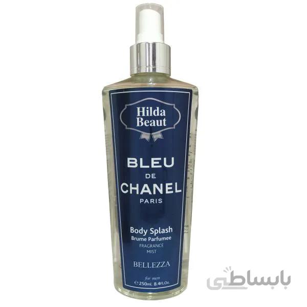 بادی اسپلش هیلدا بیوت مدل CHANEL مخصوص آقایان ا hilda beaut CHANEL body splash