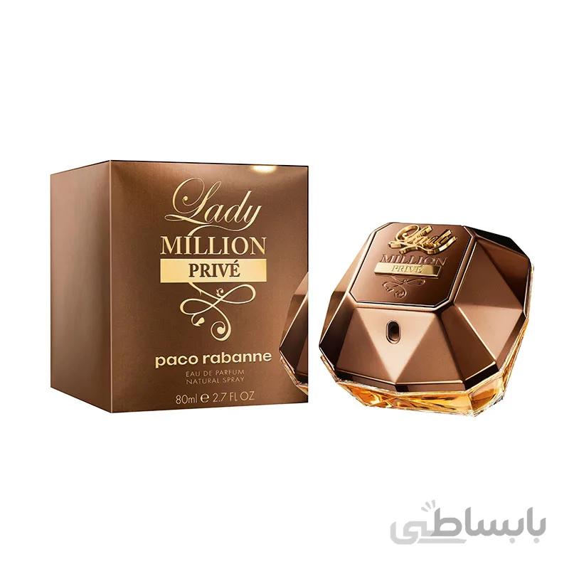 عطر پاکو روبان پاکوربان لیدی میلیون پرایو (تستر) ا عطر Paco Rabanne Lady Million Prive TESTER