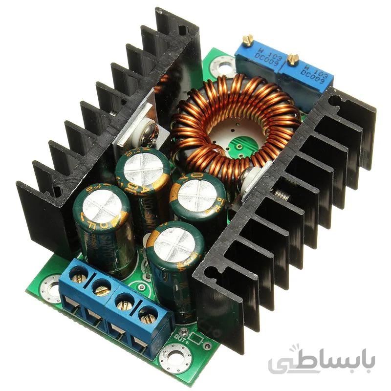 ماژول رگولاتور کاهنده 8 آمپر 200 وات XL4016 قابل کنترل با PWM