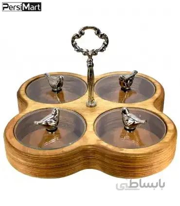 اردو خوری چهارخانه طرح پرنده کد 240