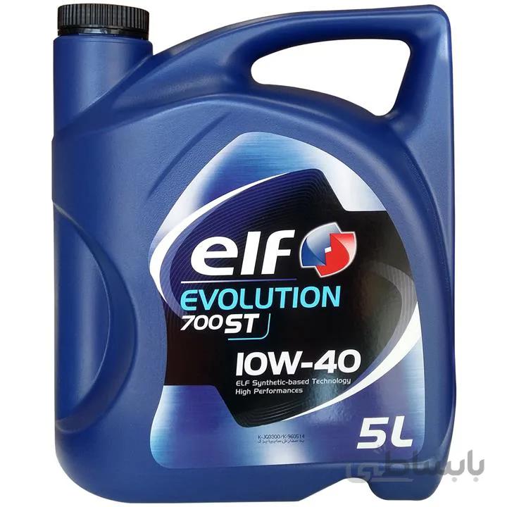 روغن موتور الف مدل اولوشن 700ST حجم 5لیتری (10W40) ا ELF Engine oil A model Evolution 700ST 5 liters (10W40)