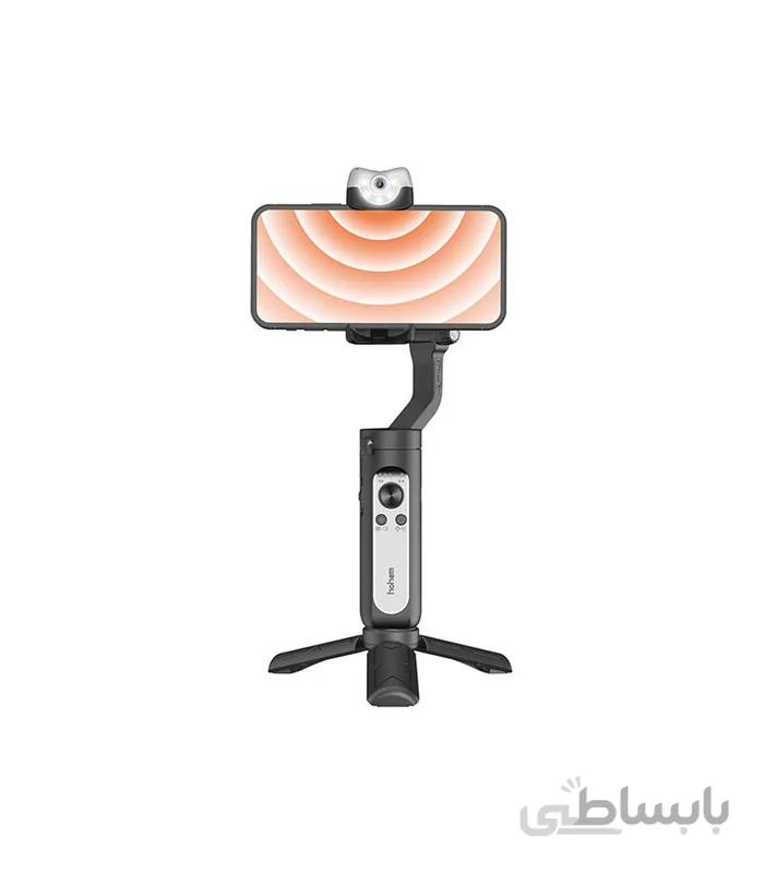 Hohem iSteady V2 AI Smartphone Gimbal with Built-In LED Light (Black)