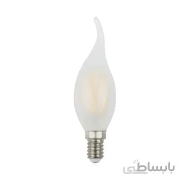 لامپ شمعی فیلامنت مات 4 وات نمانور