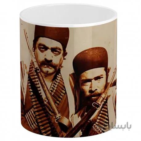 ماگ فیلم شیر سنگی 1365 بازیگران علی نصیریان عزت الله انتظامی