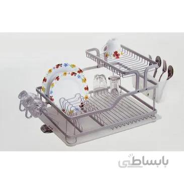 UN 2650 سبد آبچکان آلومینیومی یونیک مدل ا Unique UN 2650 Aluminum Dish Drainer Wire Basket
