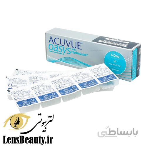 لنز طبی روزانه آکوویو ACUVUE Oasys