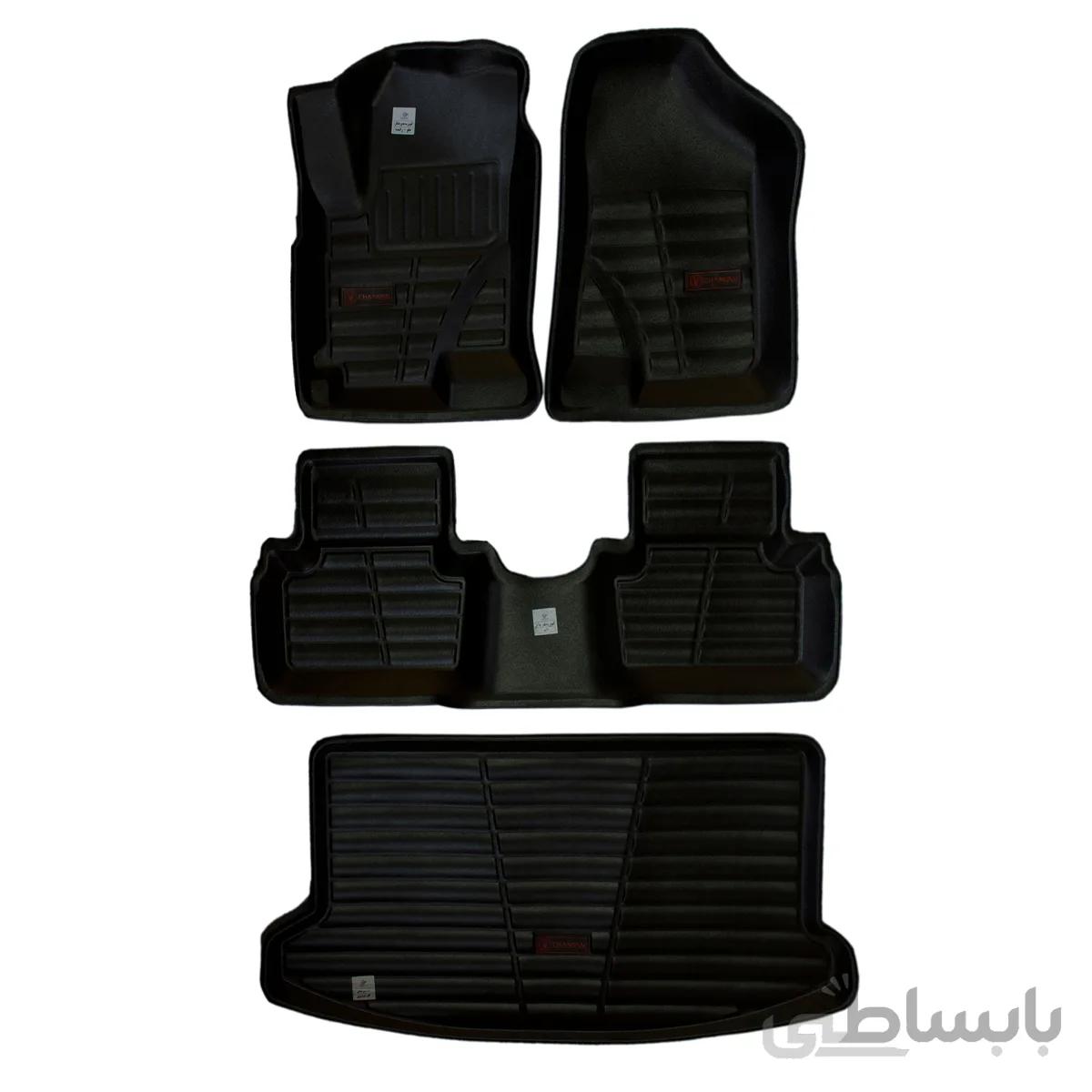 کفپوش سه بعدی خودرو لاستیک گیلان چانگان Cs35 به همراه صندوق